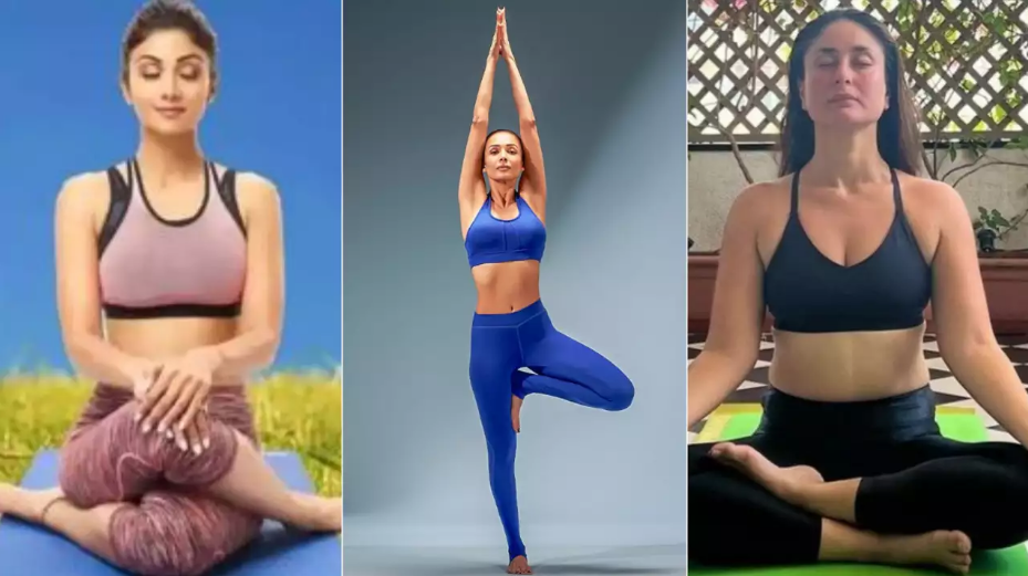 Bollywood Actresses Embracing Fitness through Yoga