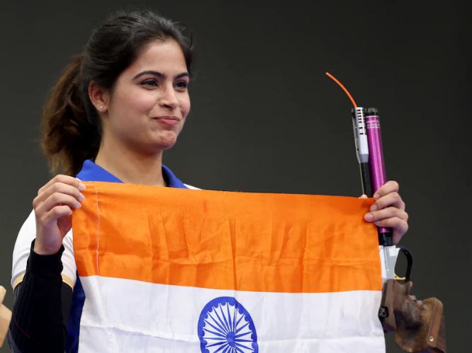 Manu Bhaker - Indian olympian